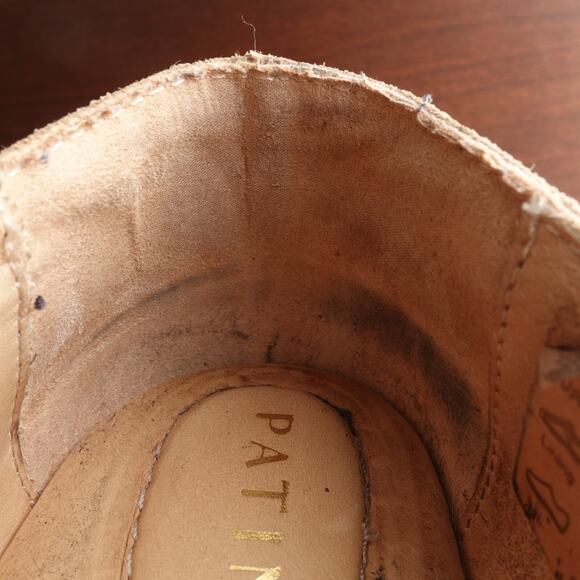 Patina Sneakers Womens Size 11 Brown Portland Suede Casual Low Top Lace Up Shoes - Picture 13 of 16